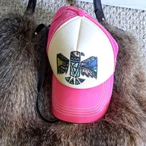 SOLD Pink Trucker Hat